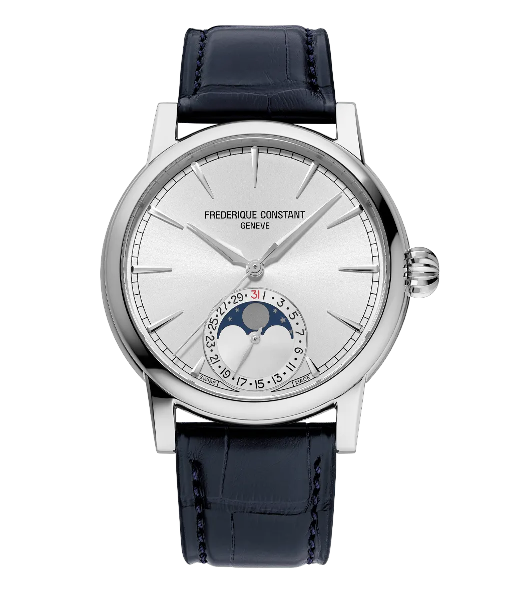 クラシック 203. MY RSO 24CD Manufacture Classic Moonphase Date Watch FC-716S3H6 | Frederique